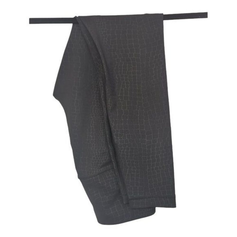 90 Degree By Reflex Faux Crocodile Alligator Animal Skin Print Leggings‎ Size S